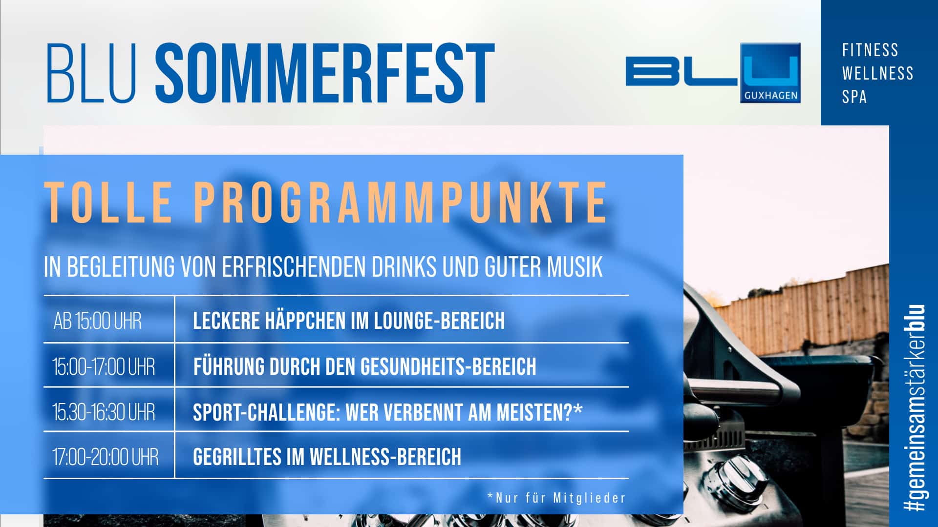 Programm Sommerfest